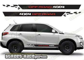 Suzuki Vitara 050 - 4X4 off road racing stripes