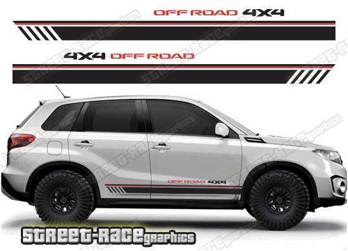 Suzuki Vitara 054 - racing stripes