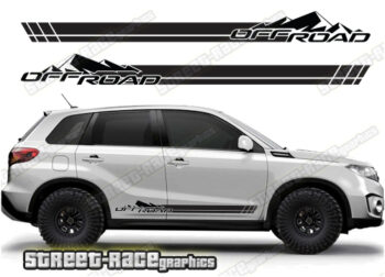 Suzuki Vitara 064 - off road racing stripes