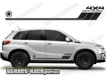 Suzuki Vitara 065 - off road 4x4 racing stripes
