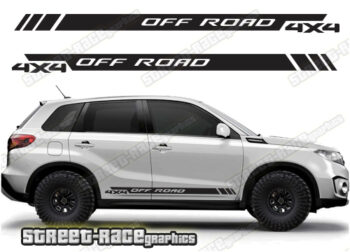 Suzuki Vitara 066 - off road 4x4 racing stripes