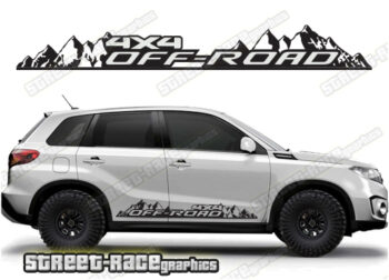 Suzuki Vitara 067 - off road 4x4 decals