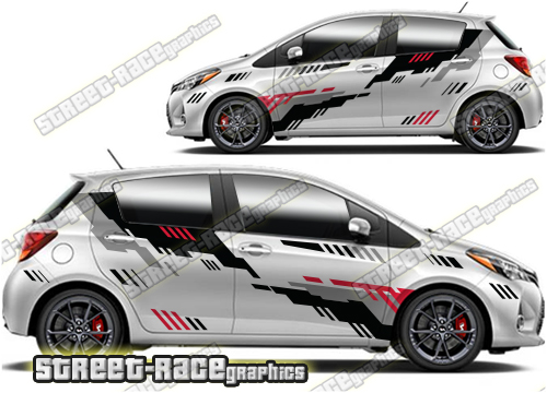 Toyota Yaris large graphics 006