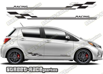 Toyota Yaris racing stripes 034