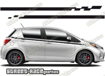 Toyota Yaris racing stripes 042