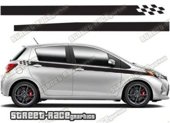Toyota Yaris racing stripes 044