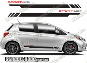 Toyota Yaris racing stripes 053