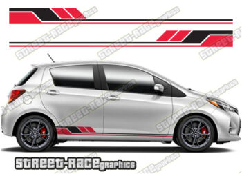 Toyota Yaris racing stripes 058