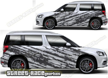 Skoda Yeti 008 - ripped graphics