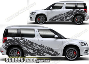 Skoda Yeti 012 - Adventure overland graphics