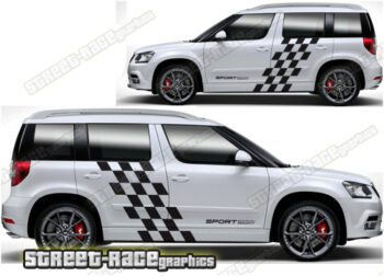 Skoda Yeti 020 - Racing Flags