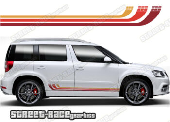 Skoda Yeti 042 - Retro stripes