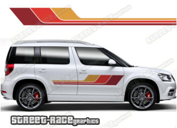 Skoda Yeti 044 - Retro stripes