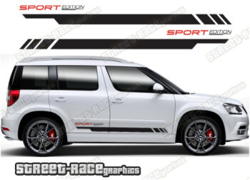Skoda Yeti 057 - racing stripes