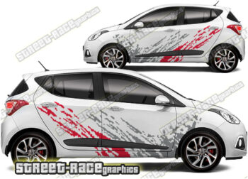 Hyundai i10 large graphics 002 - Mud splatter
