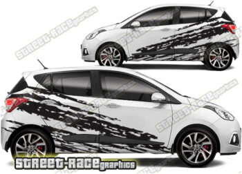 Hyundai i10 large graphics 019 - Ripped