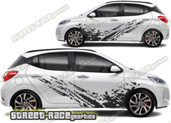 Hyundai Grand i10 large graphics 003 - Mud splatter
