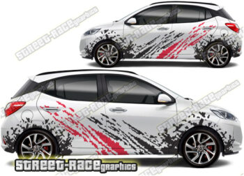 Hyundai Grand i10 large graphics 016 - Mud splatter