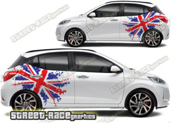 Hyundai Grand i10 large graphics 025 - UNION JACK