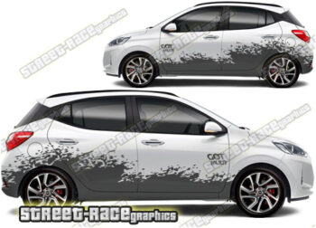 Hyundai Grand i10 large graphics 03- Got Mud