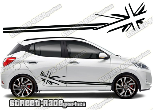 Hyundai Grand i10 racing stripes 003