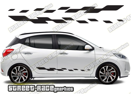 Hyundai Grand i10 racing stripes 007