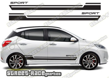 Hyundai Grand i10 racing stripes 009