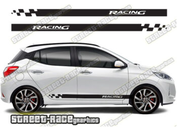 Hyundai Grand i10 racing stripes 010