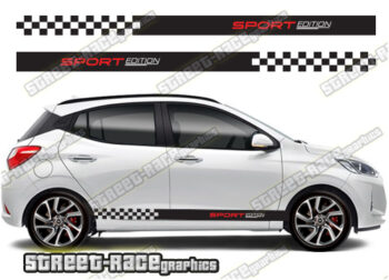 Hyundai Grand i10 racing stripes 017