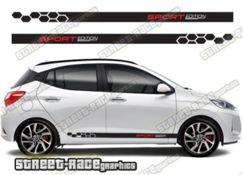 Hyundai Grand i10 racing stripes 020