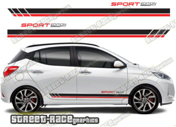 Hyundai Grand i10 racing stripes 022