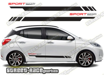 Hyundai Grand i10 racing stripes 023