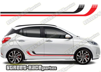Hyundai Grand i10 racing stripes 026