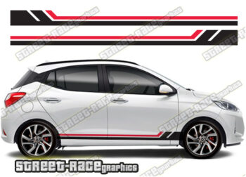 Hyundai Grand i10 racing stripes 027