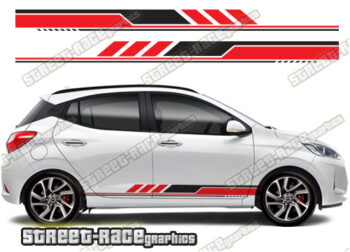 Hyundai Grand i10 racing stripes 029