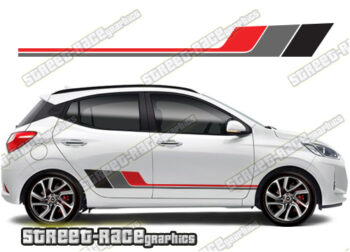 Hyundai Grand i10 racing stripes 030