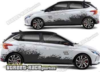 Hyundai i20 large graphics 034 - Got Mud