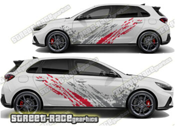 Hyundai i30 large graphics 002 - Mud splatter