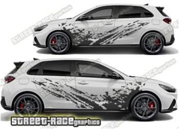 Hyundai i30 large graphics 003 - Mud splatter