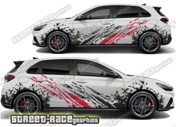 Hyundai i30 large graphics 016 - Mud splatter