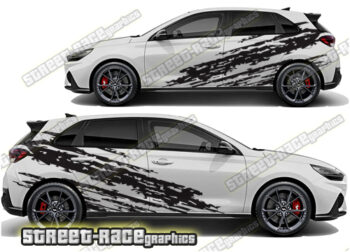 Hyundai i30 large graphics 019 - Ripped