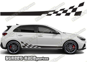 Hyundai i30 racing stripes 001