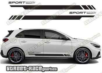 Hyundai i30 racing stripes 002