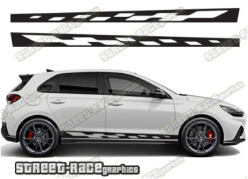 Hyundai i30 racing stripes 005