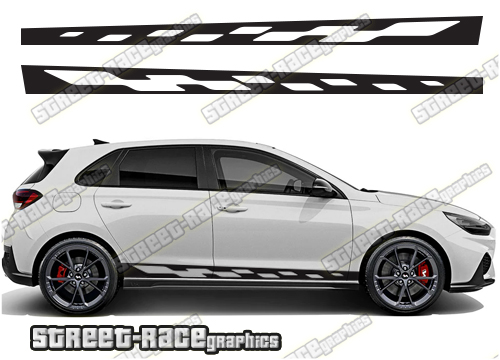 Hyundai i30 racing stripes 005