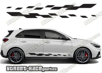 Hyundai i30 racing stripes 007