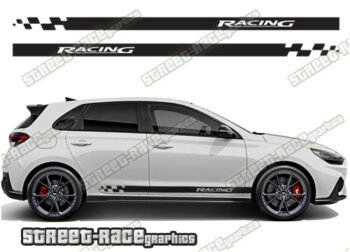 Hyundai i30 racing stripes 010