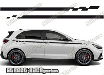 Hyundai i30 racing stripes 012