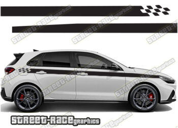 Hyundai i30 racing stripes 014