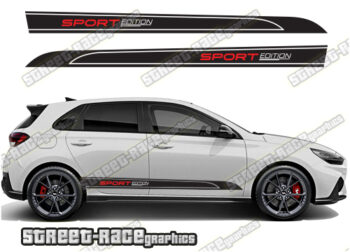 Hyundai i30 racing stripes 018
